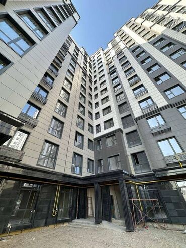 дешевые квартиры в бишкеке купить 2 комнатные: 2 комнаты, 52 м², Элитка, 11 этаж, ПСО (под самоотделку)