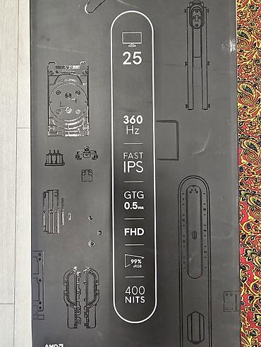 vesa: Монитор, Dell, Б/у, 24" - 25" — 3