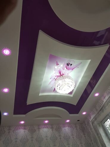 Натяжной потолок: Натяжной потолок 3D потолки, Глянцевое, Матовое Бесплатный замер, Гарантия, Бесплатная консультация — 15