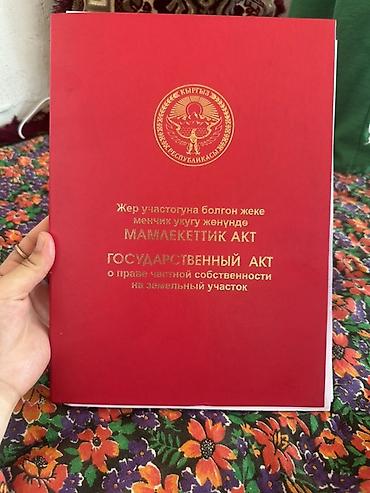 книжки: Участок ;227квартал Кен -Сай чек сатылат — 1