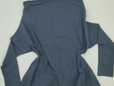 niebieska bluzki z falbankami: Блуза жіноча, XL, стан - Хороший