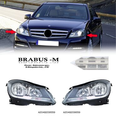 mercedes logo: "Mercedes C Class W204" ön fara C 203-204 205 / E 211-212-213 S