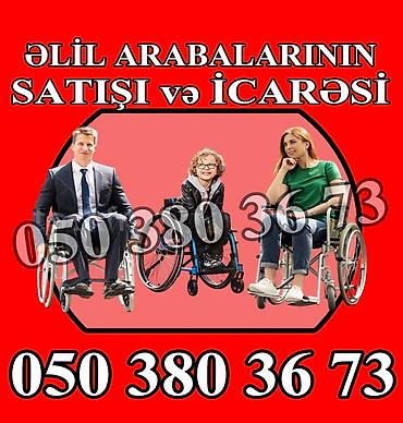 əlil araba: Məhsul/Xidmət: əlil arabalarının satışı və icarəsi Təsvir: - Müxtəlif — 4