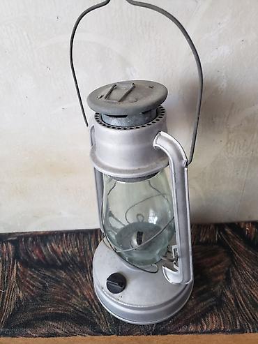 İdman və hobbi: Metal korpuslu klassik fənər (kerosin/yağ fənəri) - Material: möhkəm — 1