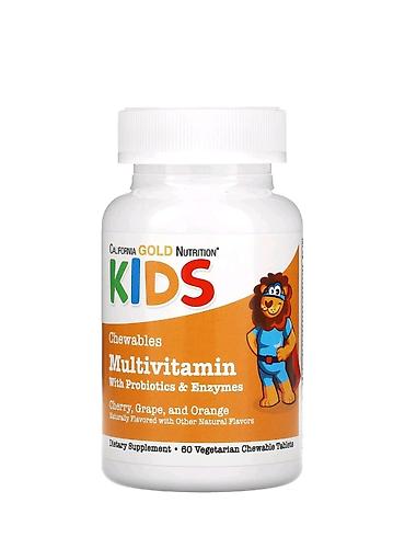 gold hen: Məhsul: California Gold Nutrition KIDS – Çeynənən Multivitamin — 1