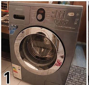 tikis masini: Samsung Diamond 6.0 kg önyükləməli paltaryuyan maşın - Tutum: 6 kq - — 1