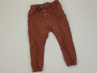 mom jeans brązowe: Sweatpants, 12-18 months, condition - Good
