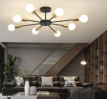 çubuqlar: Çılçıraq, 8 lampa, Metal — 1