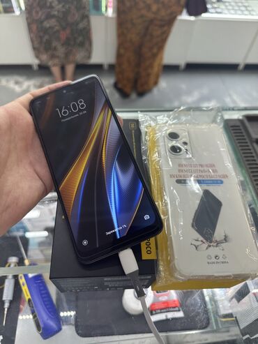 процессоры socket 1151: Poco X4 GT, Колдонулган, 256 ГБ, түсү - Кара, 1 SIM, 2 SIM
