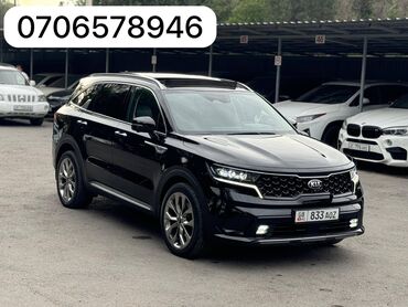 черная kia: Kia Sorento: 2021 г., 2.2 л, Автомат, Дизель, Кроссовер