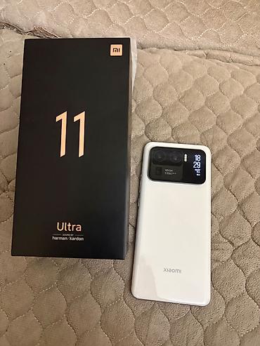 mi 11: Xiaomi Mi 11 Ultra, 512 GB, rəng - Ağ, 
 Barmaq izi, Düyməli, Face ID — 1