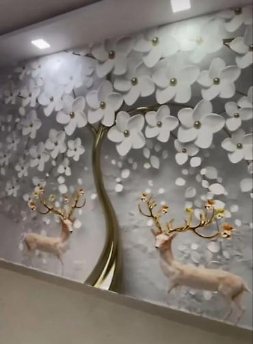 Поклейка обоев: Поклейка обоев — профессионально и аккуратно. Что делаем: - — 9