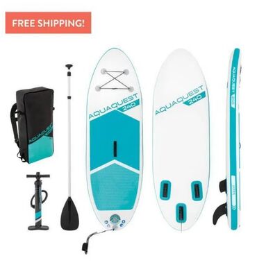 большая ваза для пальмы: Доска для сапсерфинга Aqua Quest 240 Размеры ’ x 2’ 6” x 5” [2.44m x