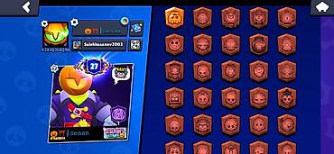 ses kartlari: Brawl Stars hesabı - Trophy Road: 43,200 kubok - Profil: ad “Senan” — 4