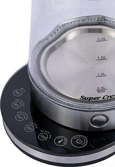 caydan dəsti: Elektrik çaydan "Super Crest SCT-4001" ✅ Brend: Super Crest ✅ Model — 2