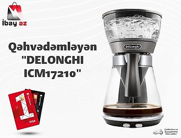 kofe aparat: Qəhvədəmləyən "DELONGHI ICM17210"Qəhvədəmləyən "DELONGHI ICM17210" — 1