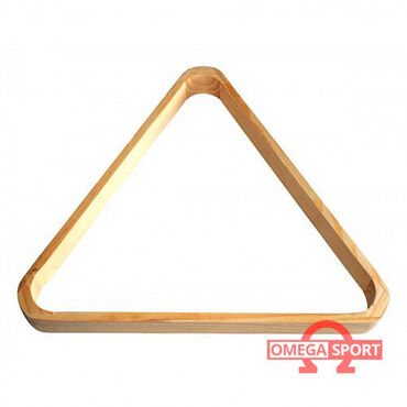 столы для игры в бильярд: Треугольник для бильярда деревянный Характеристики: Материал