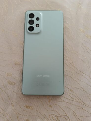 samsung n500: Samsung Galaxy A73 5G, 256 ГБ, цвет - Голубой, Две SIM карты