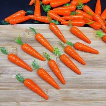 украшения для дома: Искусственная пенопластовая морковка, декоративное украшение для дома