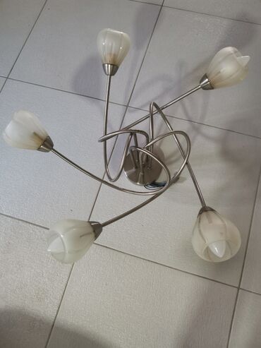 Home & Garden: Chandelier, color - White, Used