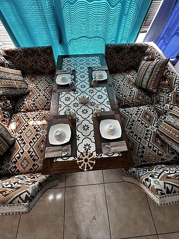 Столы и стулья для кафе: Стол и стул для кафе, Б/у at lalafo.kg — 2 Столы и стулья для кафе: Стол и стул для кафе, Б/у — 2