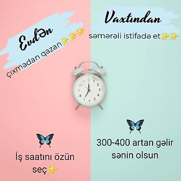 satış məsləhətcisi: Satış məsləhətçisi tələb olunur — 1