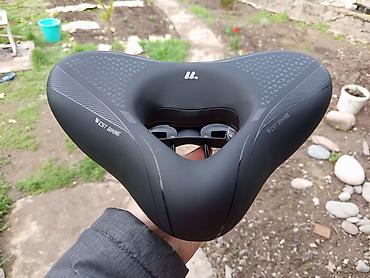 Велозапчасти: WEST BIKING Широкое велосипедное сиденье (седло) для мужчин и женщин — 2