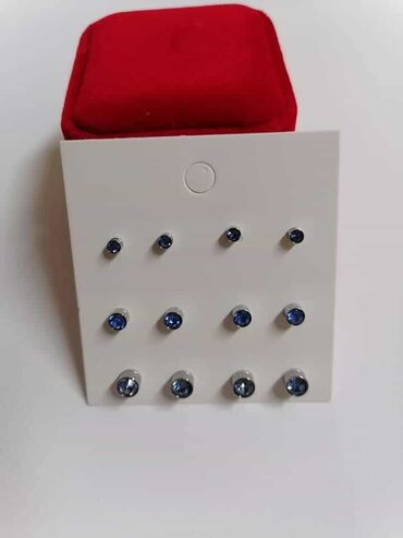 Minđuše: Set minđuša, Materijal: Cirkon — 9