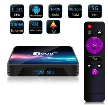 smart tv box x96 mini: Yeni Smart TV boks 2 GB / 16 GB, Android, Rayonlara çatdırılma