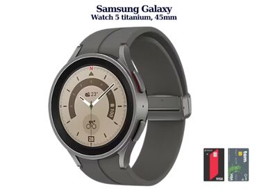 azerbaycan ekran kartı: Новый, Смарт часы, Samsung, Сенсорный экран, цвет - Серый
