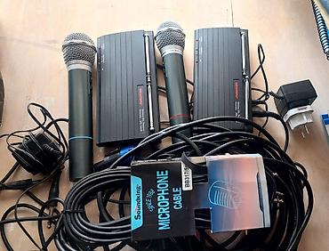 behringer 1002: Mehsullar yenidir az isledilib. Cemi 2/3 defe Iki mikrofon, iki — 2