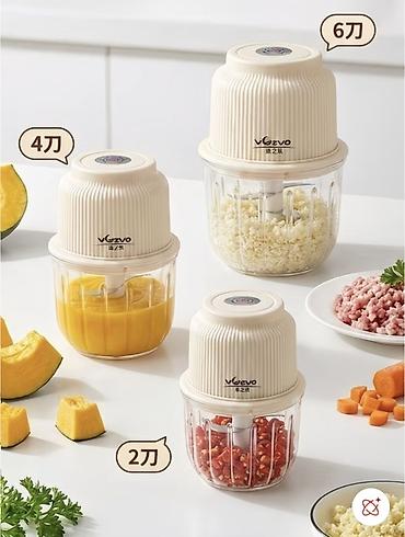 type c: Беспроводной мини-измельчитель VOZVO для кухни - Компактный — 1