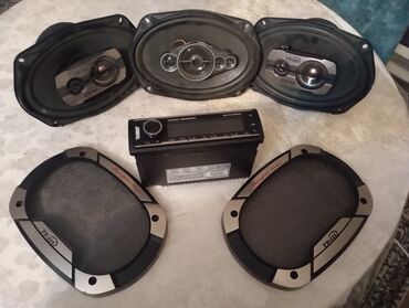 Dinamiklər və sabvuferlər: Avtomobil audio dəsti Komplekt: - 3 ədəd 6x9 oval akustik dinamika — 9
