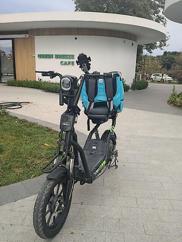 elektrikli moped satışı: Elektrik skuter/moped – şəhər içi və çatdırılma üçün ideal — 1