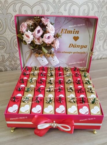 novruz xonça: Heri konfet xoncasi;Toy,xina,nisan,heri,elcilik,40 gunluk,ad