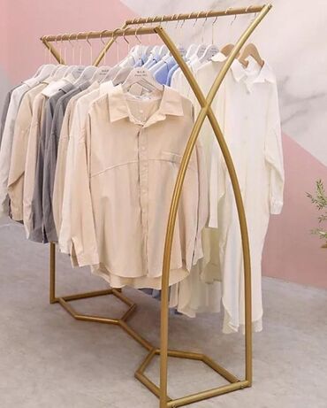 Кронштейны, стойки: Кронштейн для одежды Вешалка для одежды Оборудования для бутика — 17