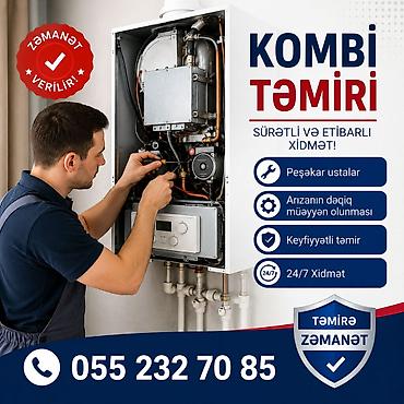 icmeli su catdirilma: • Su qızdırmır • İsitmə sistemi işləmir • Təzyiq tez-tez düşür • Kombi — 1