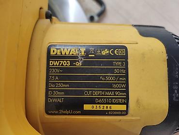 резать: Торцовочная электропила Б/у, Dewalt, Платная доставка, Самовывоз — 4