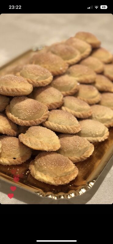 Выпечка, хлебобулочные изделия: Санза Булочки пироги Чак чак Борсоки Самсы с курицей и с мясом — 14