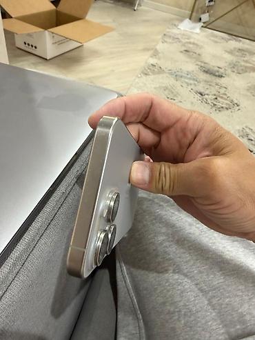 phone 13: IPhone 15 Pro Max, Б/у, 256 ГБ, Natural Titanium, Коробка, 87 % — 4