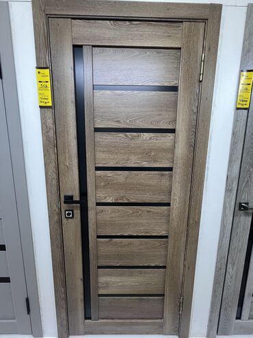 циркулярка по дереву: Межкомнатная дверь со стеклом, Дерево, ПВХ, Российская, 200 * x 80 см, Новый