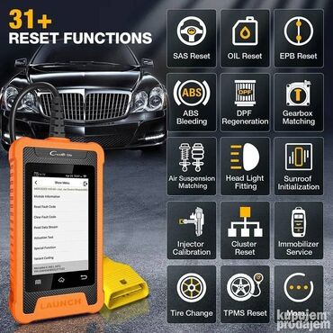 Alati za automobile: Novo - LAUNCH Creader Elite za BMW/MINI/Rolls‑Royce Obd2 31+ Reset - — 6
