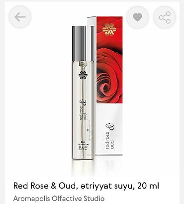 u2 pro: Red Rose & Oud, ətir suyu – 20 ml Brend: Aromapolis Olfactive — 1