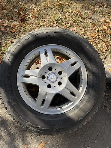gelendvagen: Колеса в сборе 275 / 60 / R 18, Зимняя шипованная, Б/у, Комплект, Внедорожные (АТ/МТ), Литые, отверстий - 5 — 1