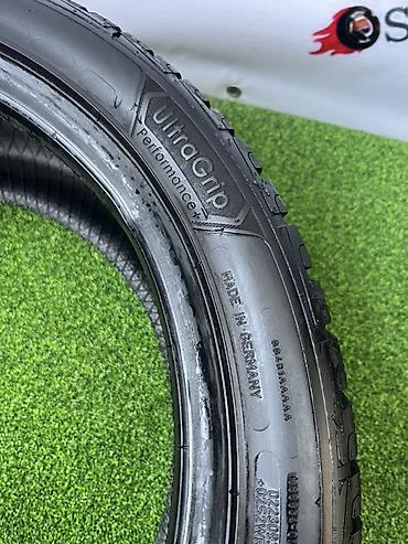 чёрные зимние: Шины 225 / 45 / R 18, Зима, Б/у, Пара, Легковые, Германия, GoodYear — 6