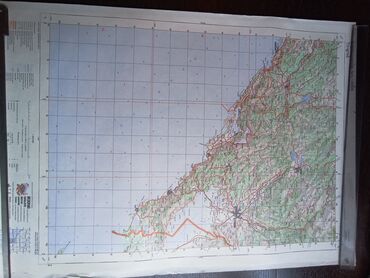 Ostali predmeti za umetnost i kolekcionarstvo: Vojne topografske karte sa slike,iz perioda JNA,11 komada na stanju — 10