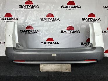 семёрка кузов: Задний Бампер Honda 2010 г., Б/у, цвет - Белый, Оригинал