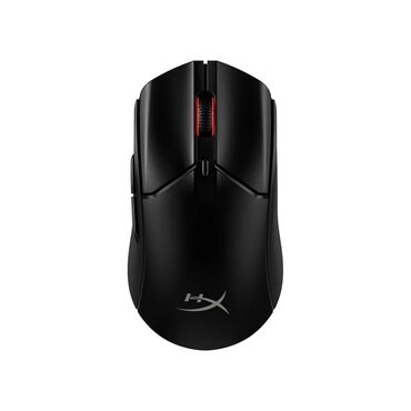 компьютерные мыши mini: Беспроводная игровая мышь HyperX черного цвета. Удобная форма корпуса