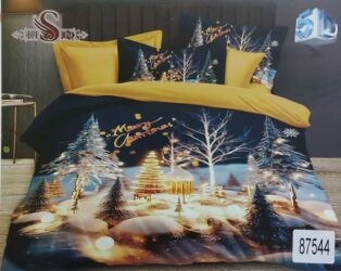 Ostalo: ☃️Novogodišnje posteljine iz 7 delova ☃️Čaršaf-220*240 ☃️Jorganska — 3