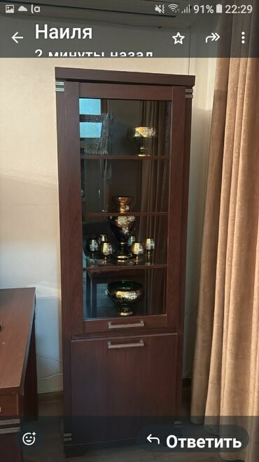 купить буфет в баку: İşlənmiş, Açılan, 1 qapı Düz dolab, Bufet